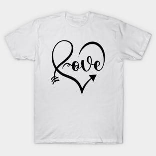 Valentines Day Cute Love Hearts T-Shirt